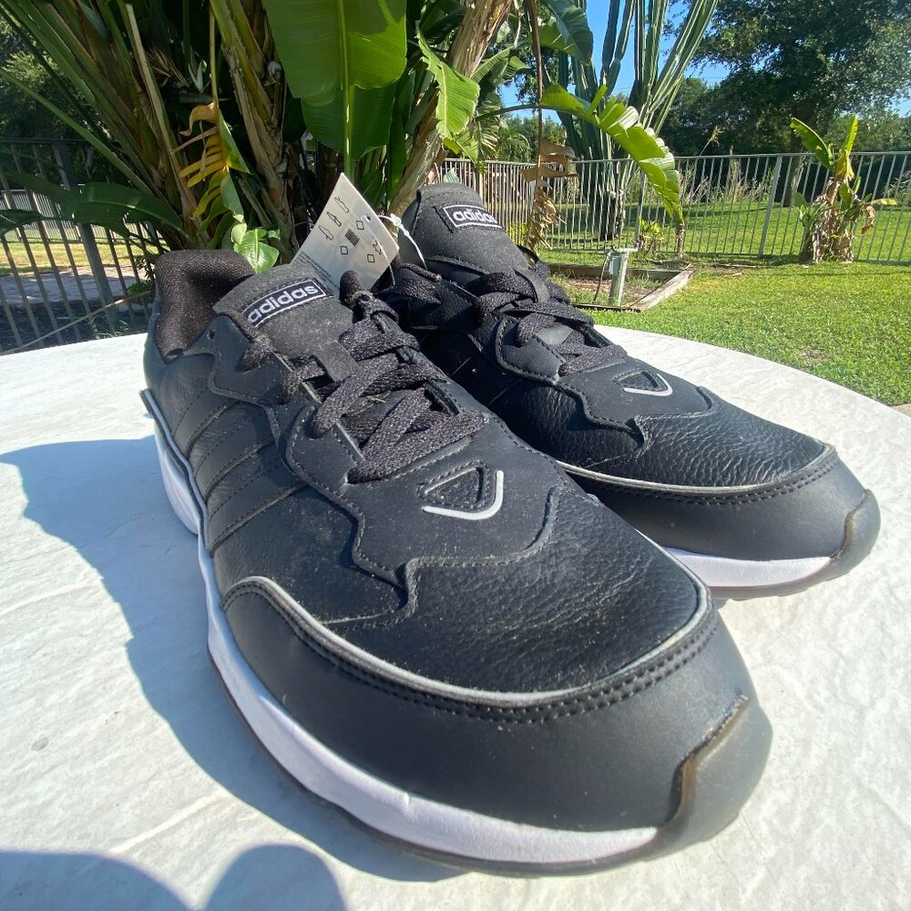 Men's Adidas 20-20 FX Black Running Sneakers Size 12 - NWT